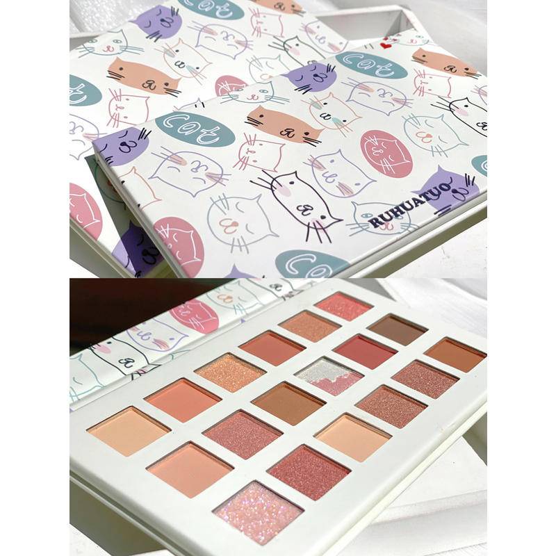 Bảng Phấn Mắt 18 Màu Sắc Lấp Lánh Chống Thấm Nước