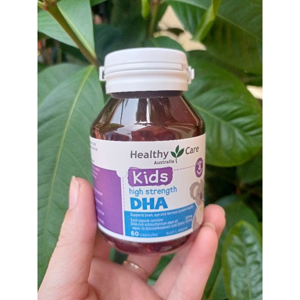 DHA Healthy Care High Strength Úc Vị Chanh Giúp Bé Phát Triển Thông Minh