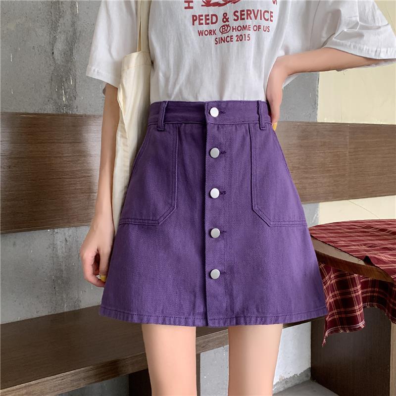 Quần Short Denim Ống Rộng Lưng Cao Size Lớn Mới