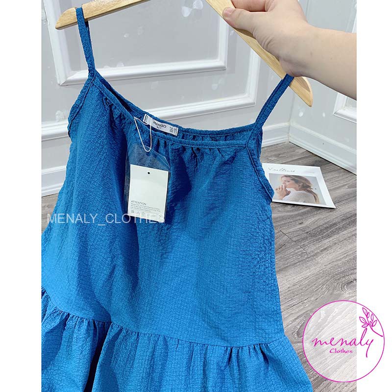 Váy 2 dây dáng suông dài babydoll V07 mẫu váy dáng rộng dài qua gối phù hợp mọi vóc dáng, bầu bí bon chen thoải mái