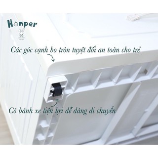 Tủ Nhựa HONPER 5 tầng vân gỗ