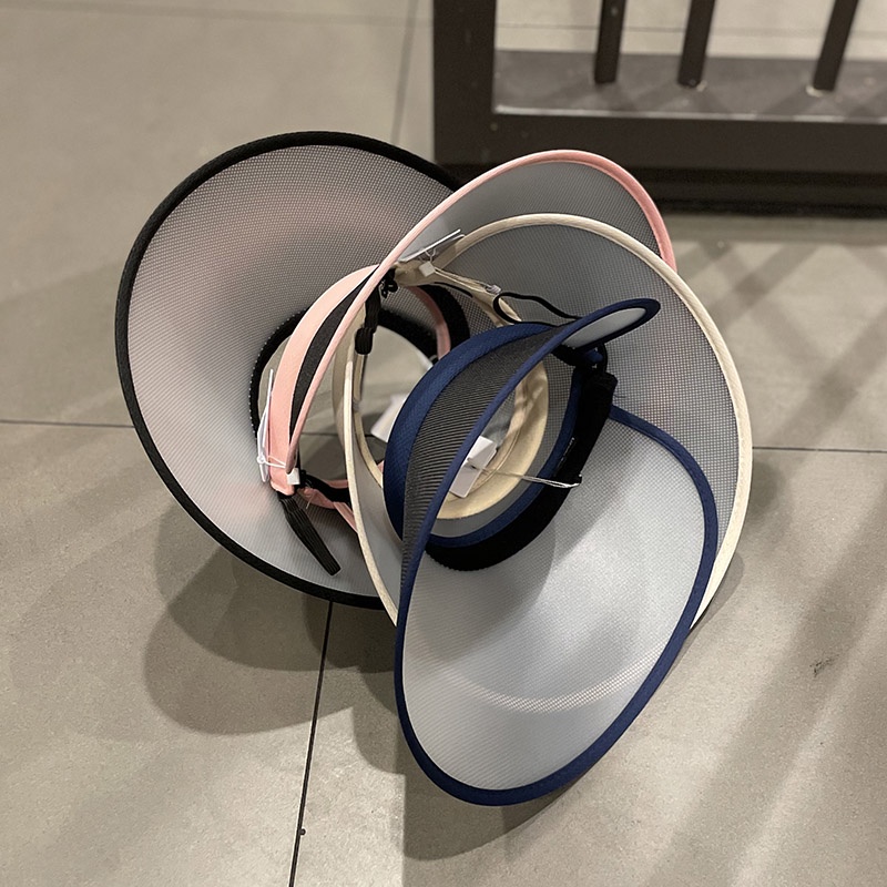 Mũ vành hở chóp chống tia UV nhiều màu sắc tùy chọn sành điệu cho nữ