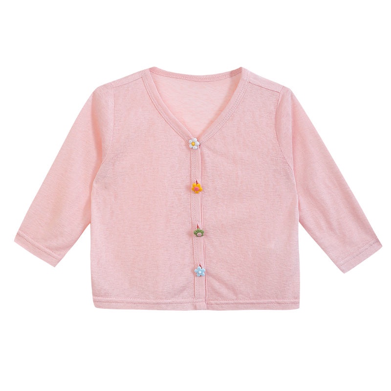 ▶Áo Khoác Cardigan Chống Nắng / Tia Cực Tím Siêu Nhẹ Phong Cách Phương Tây Thời Trang 2022 Cho Bé Gái#8.21