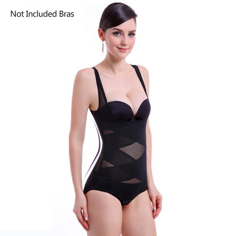 Bộ đồ lót chất liệu polyester màu trơn định hình cơ thể cho nữ | BigBuy360 - bigbuy360.vn