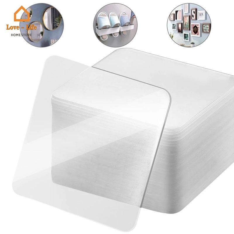 Băng Keo Hai Mặt Trong Suốt Siêu Dính Mạnh Đa Năng Chống Thấm Nước Trang Trí Phòng Khách/Phòng Ngủ