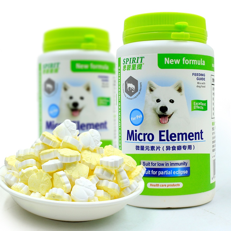 [Mã PET50 giảm 10% - tối đa 50K đơn 250K] Canxi Cho Chó Mèo, Vitamin, Khoáng Chất, Dưỡng Lông Dạng Viên Nén, Hãng Spirit