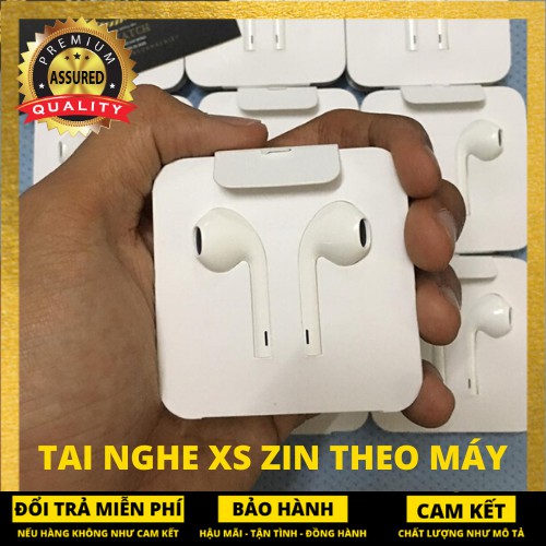 TAI NGHE IPHONE 7/7PLUS/8/8PLUS/X/XSMAX/11/PRO/PROMAX ZIN THEO MÁY