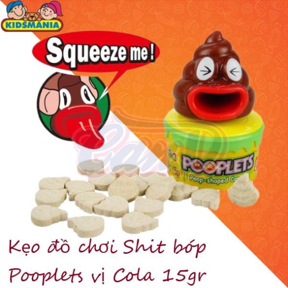 Kẹo đồ chơi Shit bóp Pooplets vị Cola 15gr