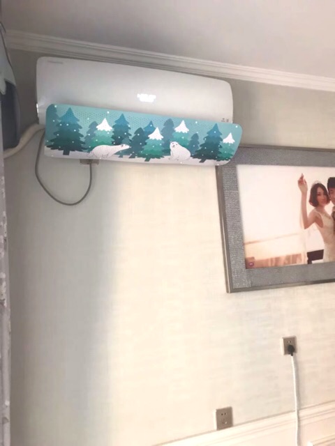 Tấm chắn tản gió điều hoà ngăn ngừa viêm họng cho bé và gia đình