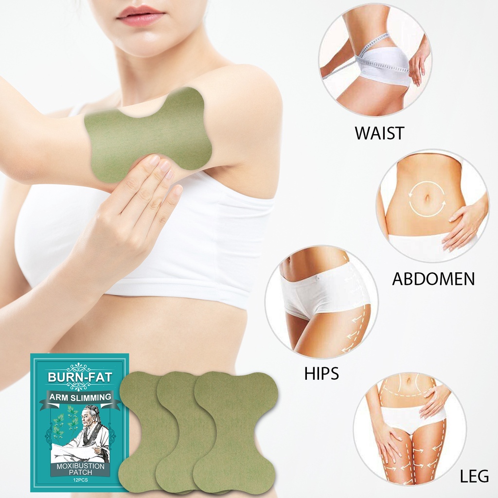 Miếng Dán Đốt Cháy Mỡ Thừa Làm Thon Gọn Cánh Tay