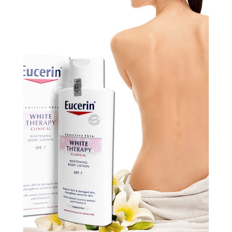 SỮA DƯỠNG THỂ TRẮNG DA EUCERIN WHITE BODY LOTION SPF7 250ML CHÍNH HÃNG - 5648