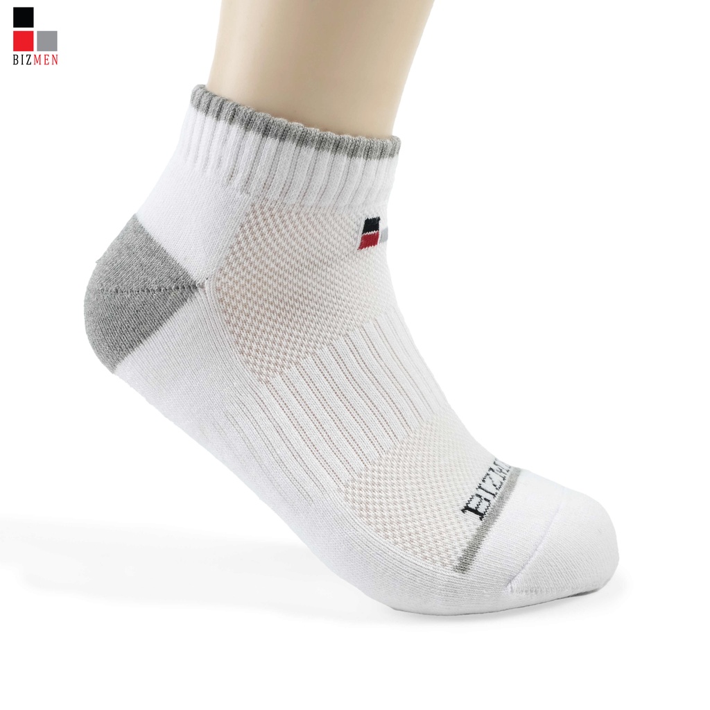 Tất nam thể thao xù siêu dày cổ trung cotton công nghệ Nano bạc kháng khuẩn khử mùi Bizmen – BSC16.02