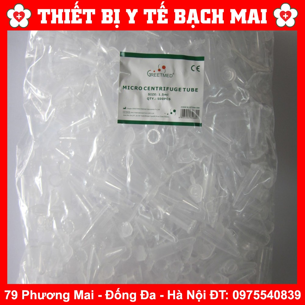 Ống Đựng Mẫu Huyết Thanh EPPEDOORF Nắp Bật 1,5ml