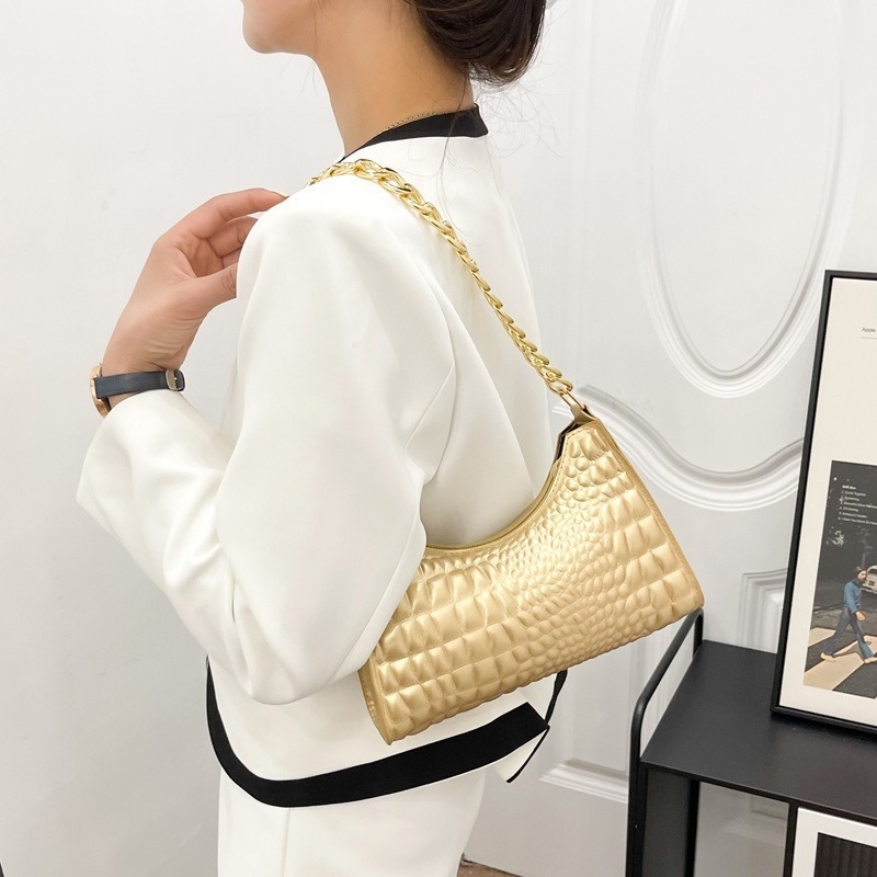 One Túi Xách Đeo Vai Hình Vuông Nhỏ Màu Trơn Phong Cách Phương Tây Cho Nữ NB00131