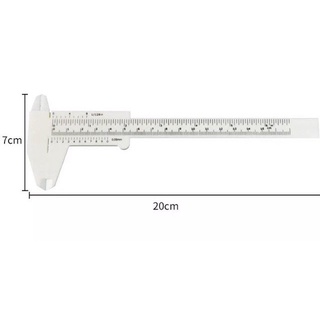 Thước kẹp mỏ vịt đo chân mày phun xăm (thước chữ F)