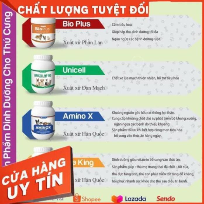 [SRMAR4574-Giảm 50% tối đa 20K đơn từ 0Đ]Cốm Tiêu Hóa Cho Chó Mèo–Ngăn Ngừa Các Bệnh Đường Ruột#Bio Plus 500g