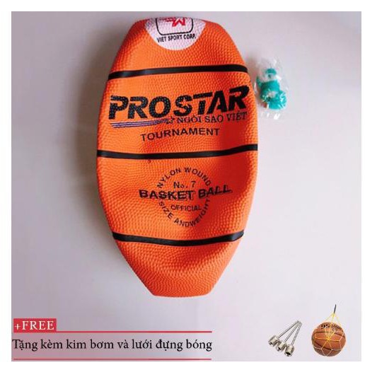 Quả bóng rổ chính hãng ProStar tiêu chuẩn thi đấu 5,6,7