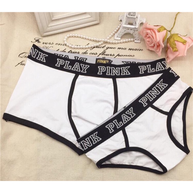 Quần chip đôi thể thao Play Pink