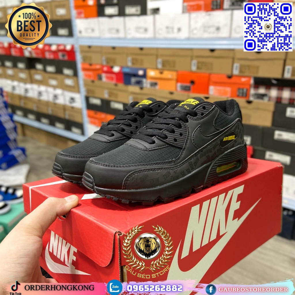 BQ4685-001 Nhận Order Hỗ Trợ Free Ship Giày Best Quality Sneaker ***Nike Air Max 90