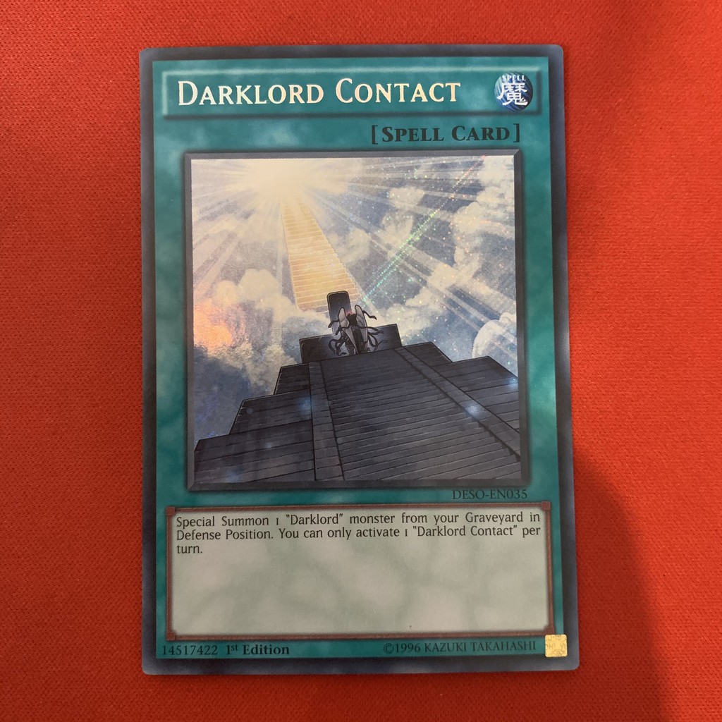 [EN][Thẻ Bài Yugioh Chính Hãng] Darklord Contact