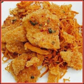 1hũ 500gram cơm cháy chiên lắc khô gà