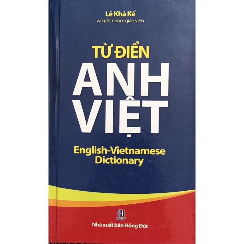 Sách - Từ Điển Anh - Việt (bìa cứng)