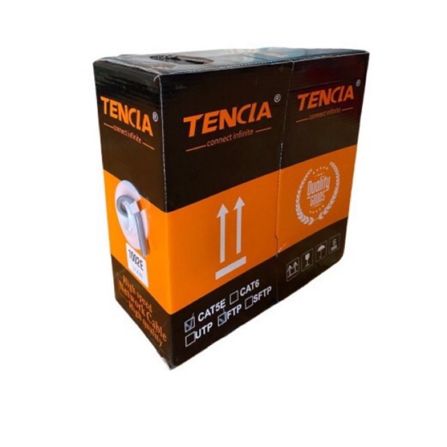 [SALE 10%] Cáp mạng CAT5E Tenda 1002E 300m chống nhiễu