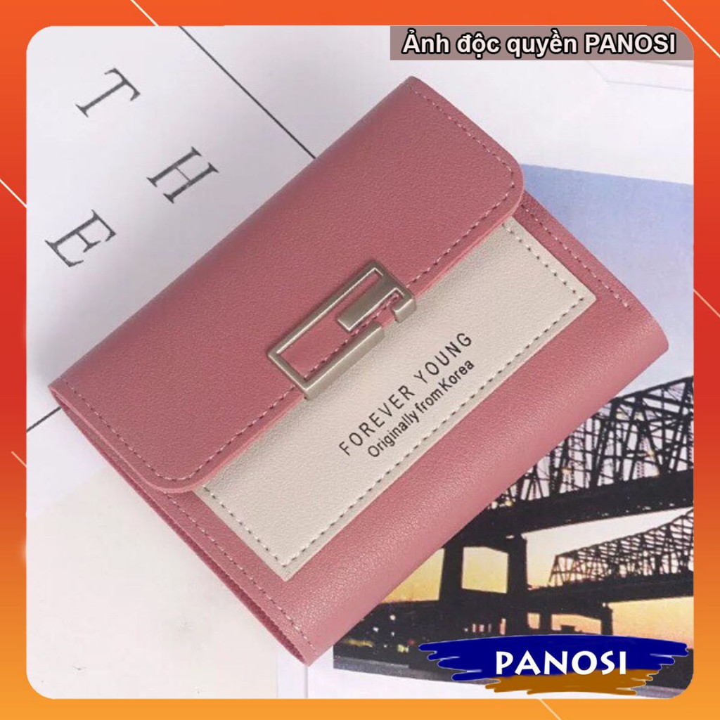 Ví bóp da forever young ngắn siêu hot 2019