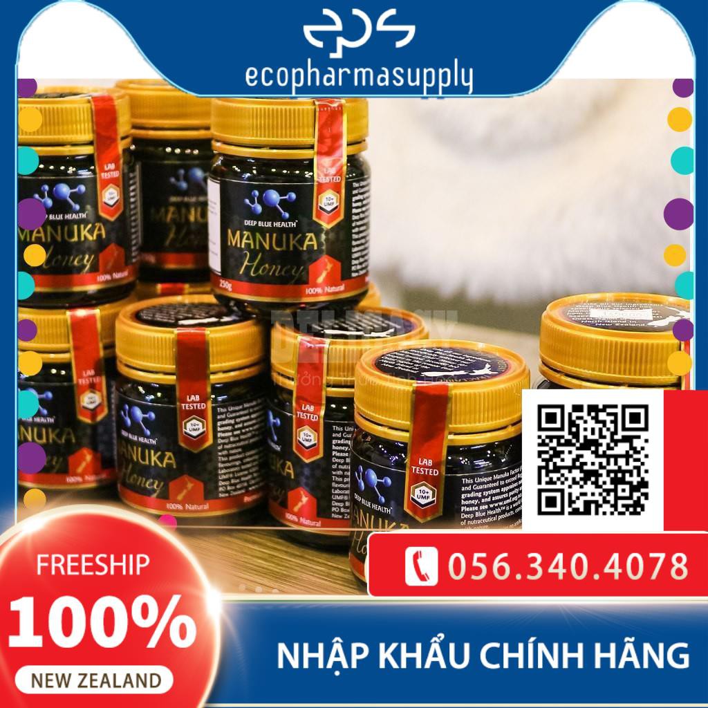Mật ong Manuka 100% nguyên chất Deep Blue Health Manuka Honey UFM10+ | BigBuy360 - bigbuy360.vn