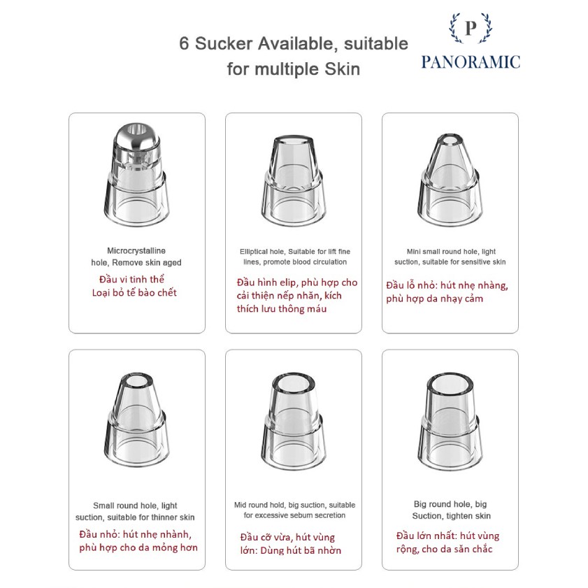 Máy hút mụn cầm tay, sạc điện mini, tay mini giúp đầu đen, ẩn dưới da, bã nhờn tặng kèm massage ion