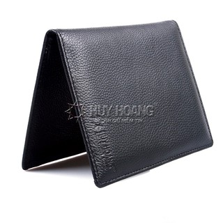 Ví Passport da bò màu đen PH9105