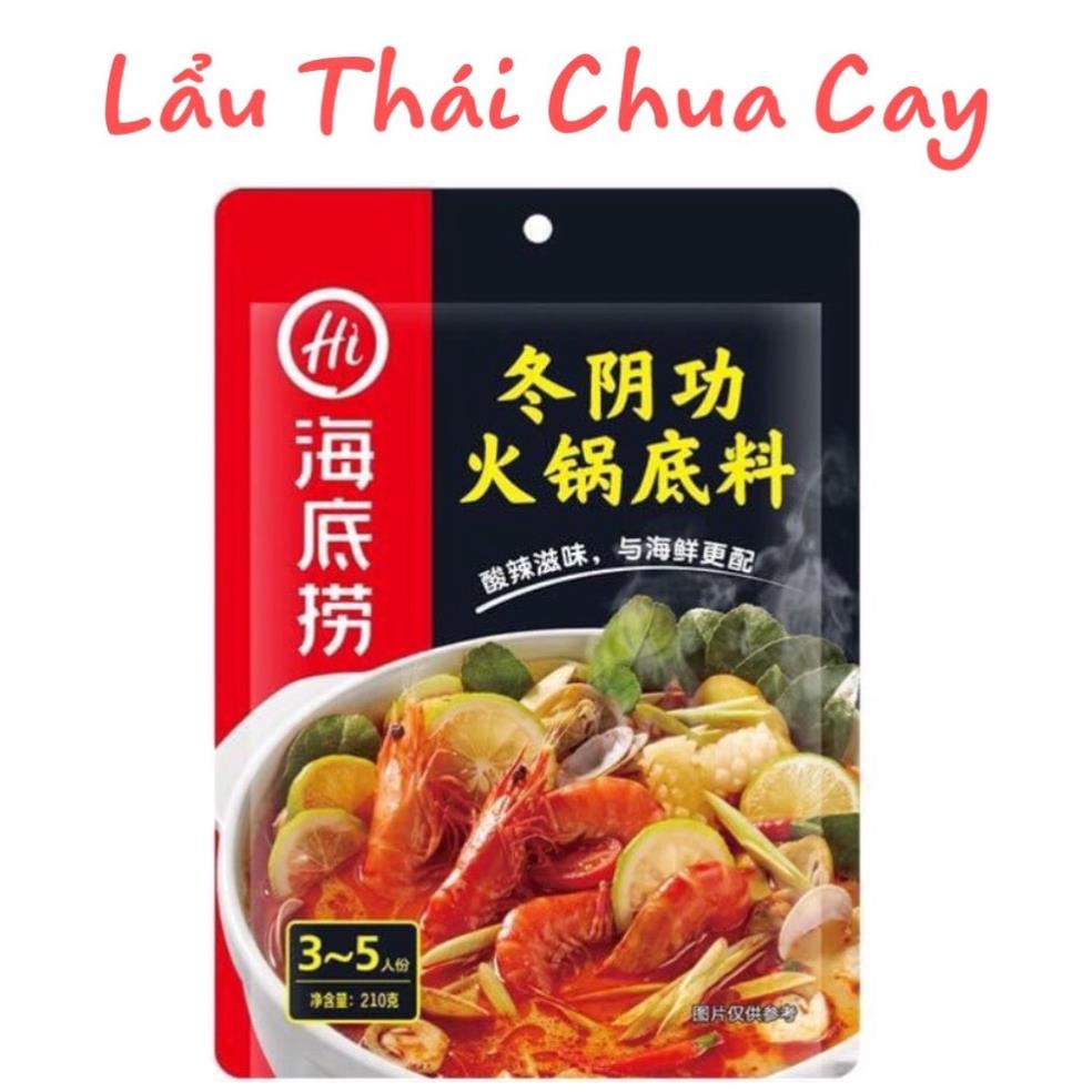 Lẩu Haidilao vị chua cay Thái (date mới)