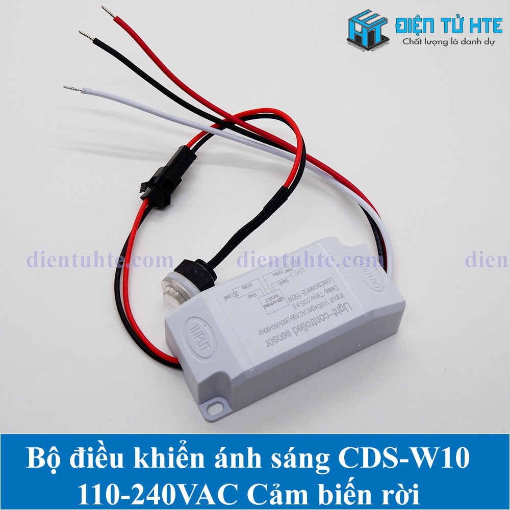 Bộ điều khiển cảm biến ánh sáng CDS-W10 110-240VAC Cảm biến rời [CN2]