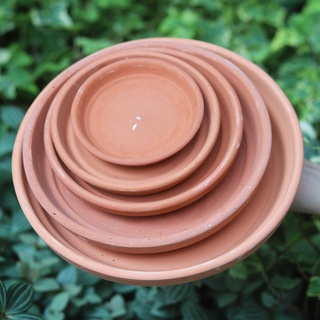Dĩa lót chậu đất nung nhiều size