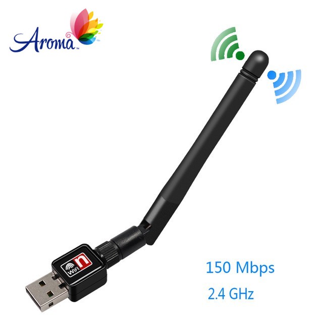 USB Wifi - USB thu Wifi 802.11n Cho Máy Bàn Có Anten tốc độ 150MB