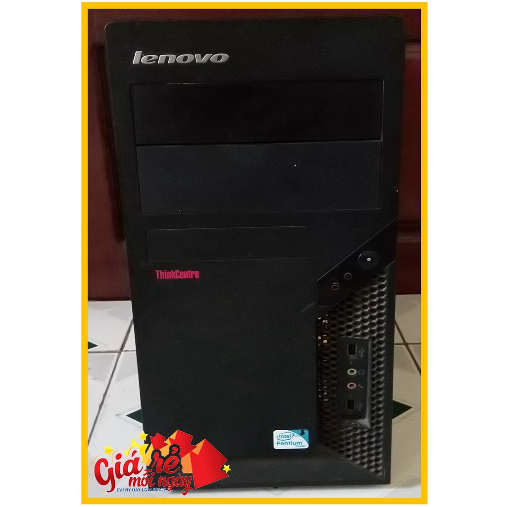 Thùng Case CPU Lenovo ThinkCentre Văn phòng học online kèm gói keo tản nhiệt (tặng 1 CD soft)