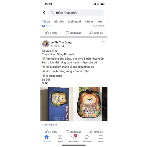 Thảm nhạc chạy pin cho bé