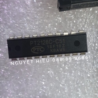 2 con Ic điều khiển mạch quạt PT2128C-C51 20 chân