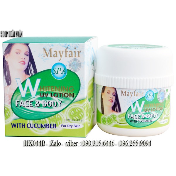 Kem dưỡng da Face And Body Mayfair - HX044B