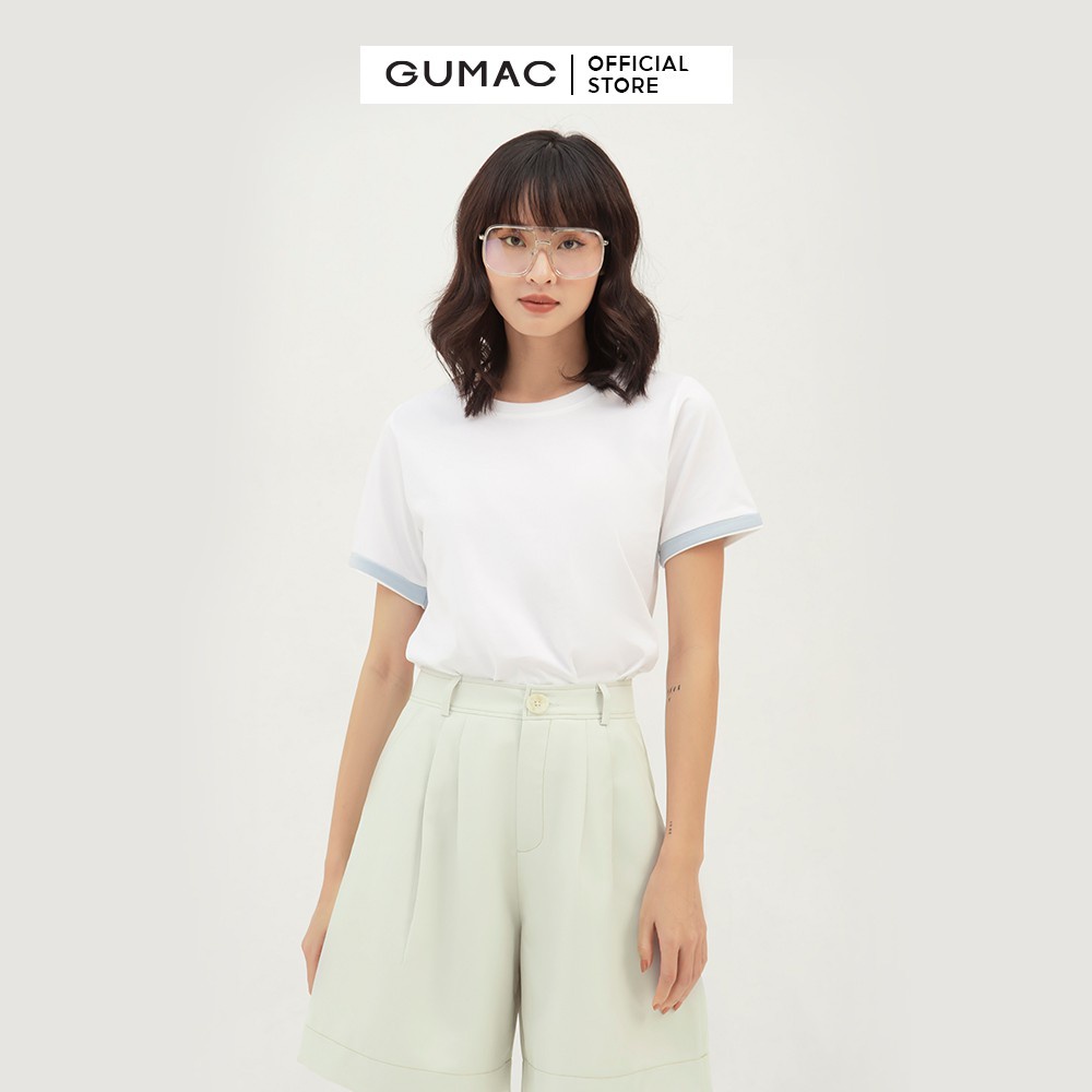 Quần short xếp ly GUMAC QB307