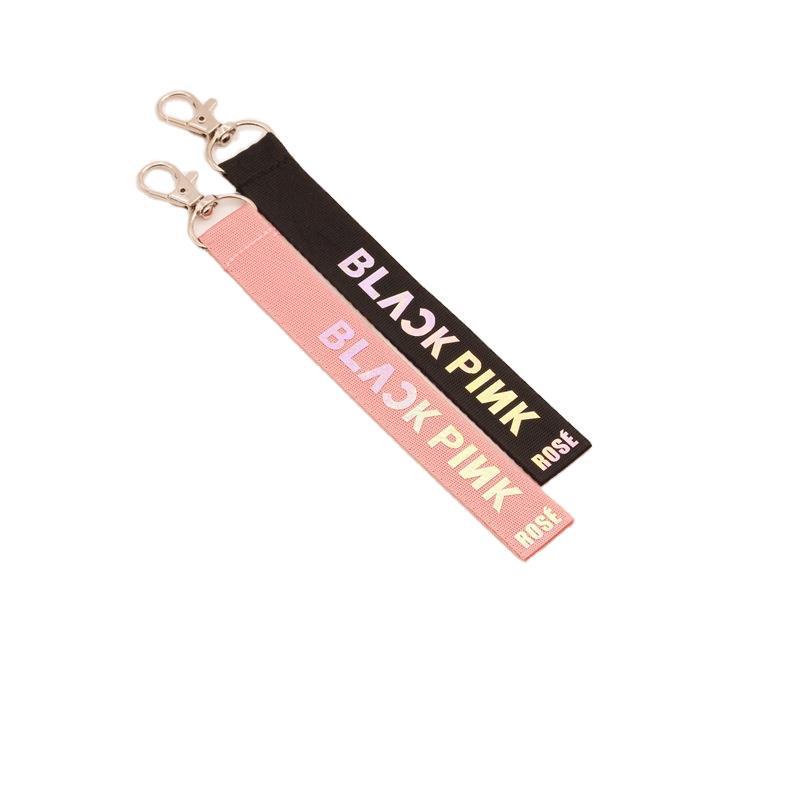 Lisa Jennie jisoo rose BLACKPINK Dây Đeo Điện Thoại Dải Laser Tên