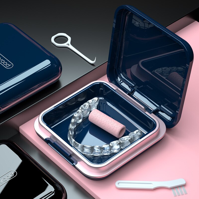 Hộp Đựng Niềng Răng Ngâm Răng Vô Hình Chất Lượng Cao