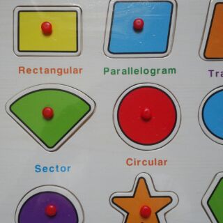 BẢNG GHÉP HÌNH DẠNG