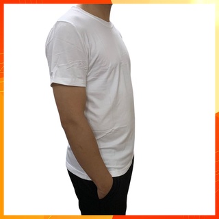 Áo thun nam đẹp, áo thun nam cổ tròn màu trắng ngắn tay chất cotton co giãn tốt