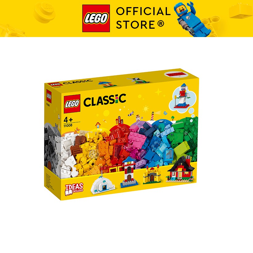 LEGO CLASSIC 11008 Gạch Sáng Tạo Nhà Cửa ( 270 Chi tiết) Đồ chơi lắp ráp giáo dục sáng tạo