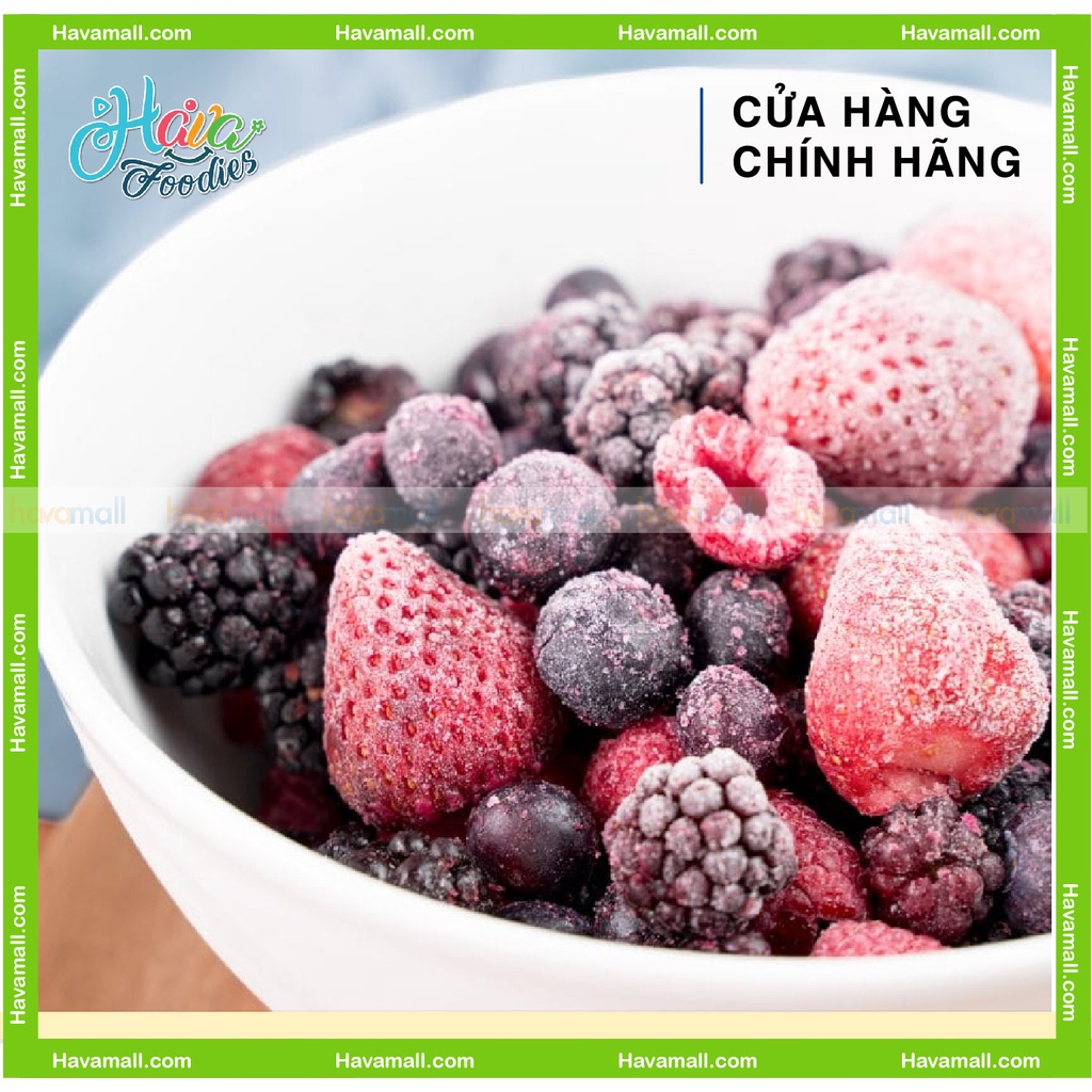 Trái Cây Đông Lạnh Hộp 200gr - Frozen Fruits