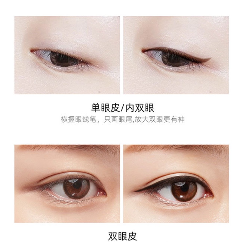 [Hàng mới về] Bút kẻ mắt dạng lỏng chống nước chống mồ hôi màu sắc thời trang tiện dụng