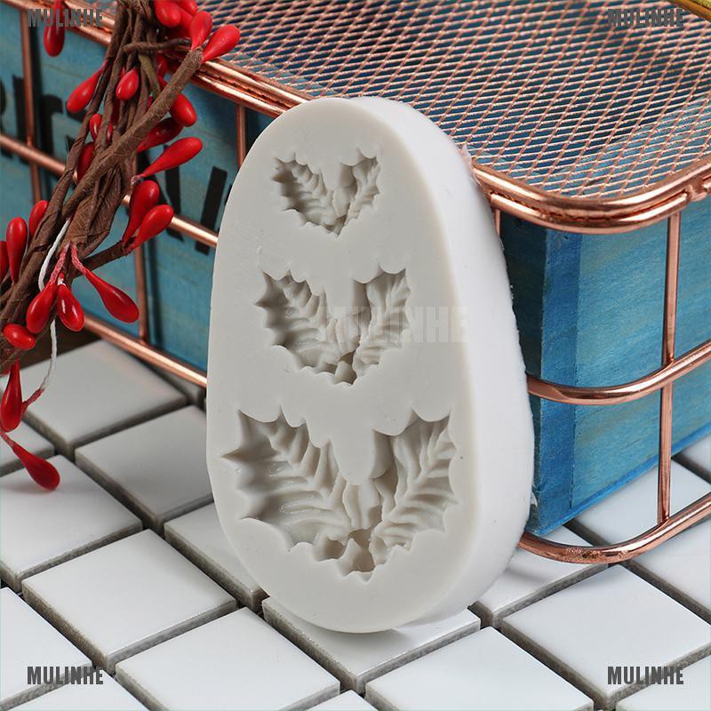 Khuôn Silicone Tạo Hình Chủ Đề Giáng Sinh Trang Trí Bánh