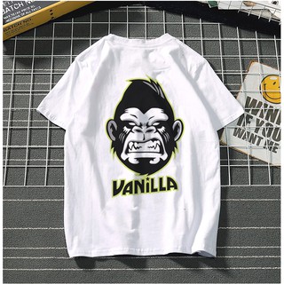 <SMLshop> ÁO THUN UNISEX MONKEY VANILA