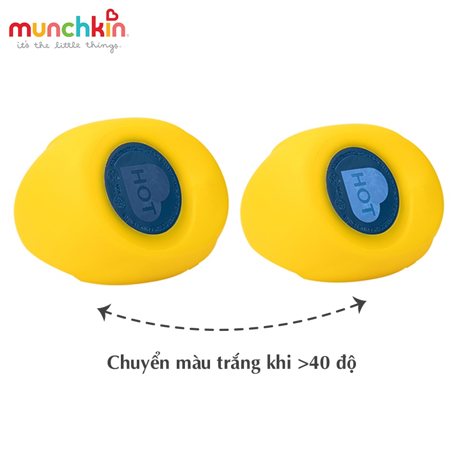 Vịt vàng báo nóng Munchkin cảm biến nóng thông minh nhiệt kế đo nước tắm đồ chơi cho bé MK01 Homedy Kids